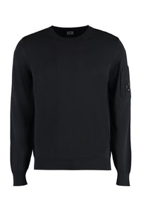 Cotton crew-neck sweater